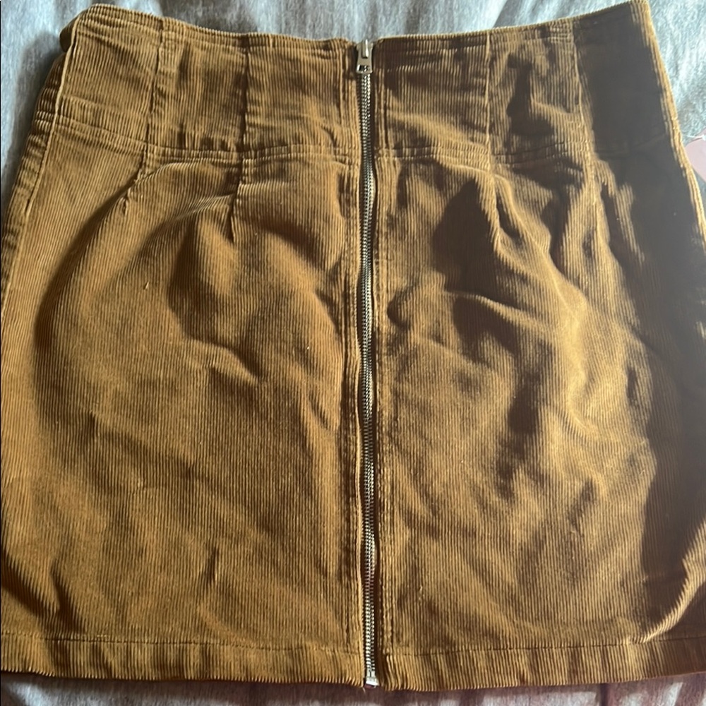 Wild Fable Brown Tan Mini Pencil Skirt Casual